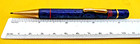Conklin Vintage Endura Small Blue Endura Pencil--working