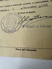 1958 Spanish Consulate La Certificate Of Nationality W  Photo
