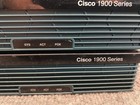 2 Cisco 1900 Series Model 1921 Gigabit Ethernet Service Routers