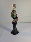Vintage Halloween Fun World Lady Vampiress Vampire Candle Holder