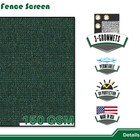 4  5  6  8  Tall Fence Privacy Screen Shade Cover Windscreen Mesh Garden-green