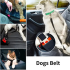 Seatbelt Leash Dog Pet Car Safety Belt Harness Collar Restraint Lead Adjustable
