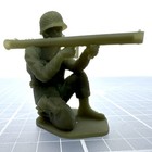 World War 2 American Toy Soldier Bazooka Military Resin 1 32 Scale Figure Pose 1