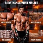 Twister Arm Trainer 60-100 Lbs Adjustable Arm Trainer For Men With Chest Clip Mu