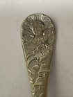 Merry Christmas And Happy New Year Antique  Souvenir Spoon Collectible