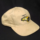Vtg Bomag Steam Drum Asphalt Roller Compactor Embroidered Logo Strapback Cap Hat