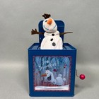 Olaf Disney Frozen 2 Jack In The Box Toy Plays Music This The Season Movie Gemmy
