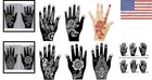 Reusable Henna Tattoo Stencils  6 Sheets  For Quick  Stunning Temporary Designs