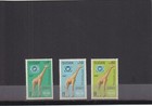 Stamps Sudan 1967 Sc 197 199 Giraffa International Tourism Year Mnh Set  101
