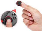 2x Thumb Stick Grip Joystick Cap Cover Green For Ps3 Ps4 Xbox One Wii U Switch