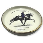 Tennessee Walking Horse Porcelain Ashtray Dish Rogers Perfection Commemorative