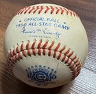 1990 Official Rawlings Mlb Baseball All-star Game Wrigley Field Julio Franco Mvp