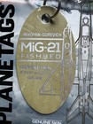 Motoart Planetags Mikoyan Gurevich Mig-21 Unique Gold Soviet Green Back  2114