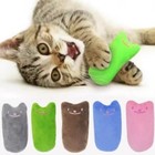 1 Pcs Catnip Plush Cat Toy Bite Chew Interactive Funny Kitten Teeth Grinding Toy