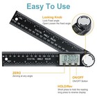 Third Generation Protractor Angle Finder  Digital Ruler With   