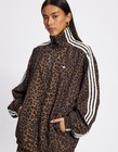 Size S 8-10   Adidas Originals   Brown Leopard Firebird Oversized Tracktop