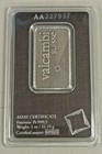 Valcambi Suisse 1 Oz Platinum Bar  9995 Sealed With Assay Certificate