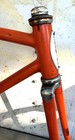 1971 Schwinn Bicycle Stingray Manta Ray 5 Speed Frame Set Original Paint Orange