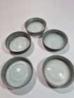Antique Lot 5 Ball Mason Jar Lids Zinc Lid Primative Farmhouse 