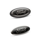 Ford Racing Black Oval Emblem Kit For 2018-2020 Ford F-150 Without Camera