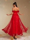 Sweetheart Off Shoulder Evening Dresses Sexy Lace Sleeveless Prom Party Dresses