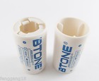 1pcs Aa To C Size Cell Adapter Battery Case Holder Convert Converter