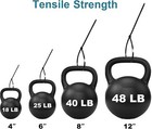 Zip Cable Ties Assorted Sizes 4    6    8    12     Heavy Duty Nylon Black Uv Resistant