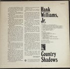 Hank Williams Jr Country Shadows Mgm E se-4391 Vintage Vinyl Lp Usa