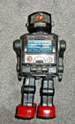 1960s Space Explorer Tin Toy Robot Horikawa Japan Tv Screen Apollo Flight Space
