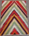 Vintage Navajo  germantown  Eye-dazzler Weaving Remnant