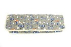 Damero Gray Colored Pencil Roll Wrap With Dog Print For 100 Pencils Storage