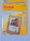 Kodak Photo Paper Matte Inkjet Lot 8 5 X 11 100 Sheets Paper 145 Gsm Sealed