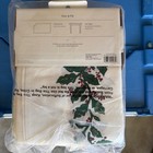 New  Threshold 60   x104    Holly Berry Machine Washable Table Cloth Christmas 