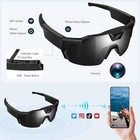 Smart Camera Glasses For Action Sports  Hd Video Recording Glasses With 32gb