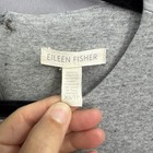 Eileen Fisher Gray Organic Cotton Knit Wide-leg Cropped Jumpsuit Size Xs