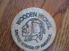 Wooden Nickel United States Of America Berghoff Chicago Token Coin