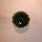Vintage Mccoy Floraline Green Swirl Pedestal Planter 1960s Retro Made In The Usa