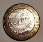 Circus Circus  10 Gaming Casino Token  999 Fine Silver Strike
