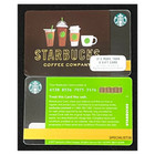 2017 Starbucks Drinks Line Up Gift Card New  6138