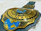 World Wrestling Intercontinental Championship Replica Title Belt Adult 2mm Brass
