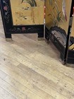 Oriental Asian Four Panel Screen Gold Chinoiserie Coromandel Room Divider Geese