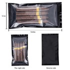 Reusable Black Cigar Humidor Bags  Travel Pouches With Humidity Control