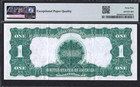 1899  1 Silver Certificate Black Eagle   Super Pmg Choice Extremely Fine 45 Epq