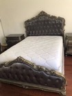 Elegant Queen Size Bedroom Set Not Much Used  No Mattress Include    