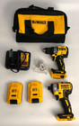  used   dck248d2  Dewalt 20v Xr Brushless Drill   Impact Driver Combo Kit