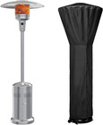 Portable Gas Patio Heater With Wheels  48 000 Btu   Cover For Outdoor Use