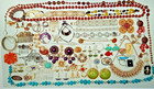Lot  81 Vintage Jewelry 6 Lbs Harvest Repair Wear Craft Art Collage 140  Pieces