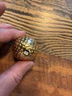 Vintage Brass Golf Ball Measuring Tape