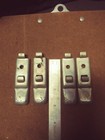 Lot Of 4 Republic Commercial   Shelving Metal Shelf Clips