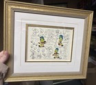 Disney Jiminy Cricket Model Sheets Pin Set Framed 378 7500 Edition